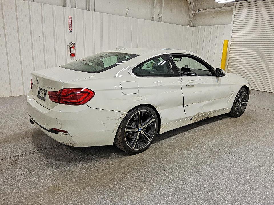 2019 BMW 4er VIN WBA4W3C53KAF92791 COPART salvage auction — FRONT END, Wv - Certificate Of Title, sold $675 on 2026-07-16 (photo 3)