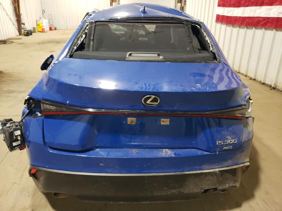 2022 Lexus Is VIN JTHD81F29N5050221 COPART salvage auction — ROLLOVER, Ak - Bill Of Sale- Salvage, sold $35 on 2026-07-21 (photo 6)
