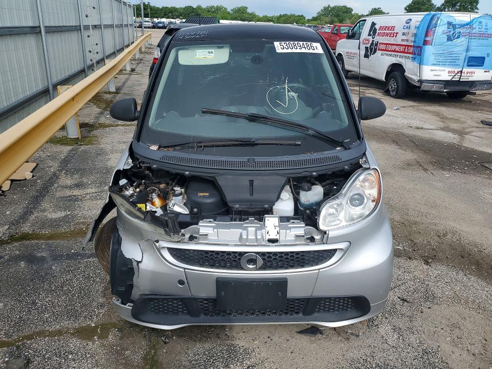 2014 Smart Fortwo VIN WMEEJ9AA7EK736218 COPART salvage auction — FRONT END, Il - Salvage Certificate, sold $350 on 2026-07-06 (photo 5)