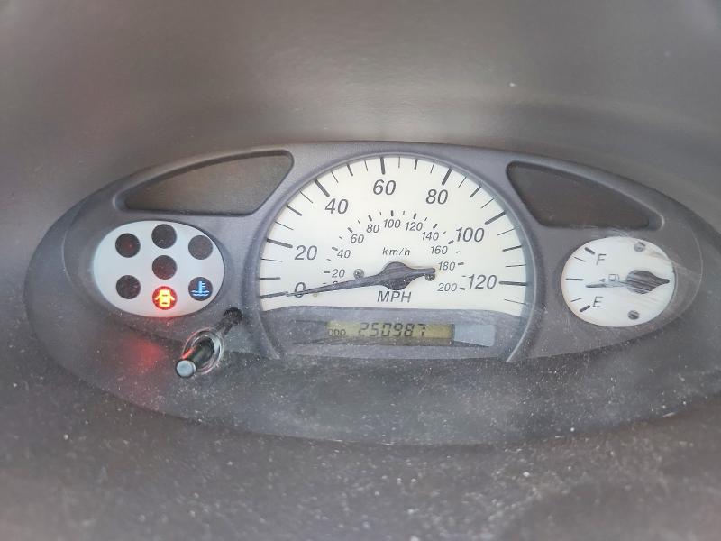 2003 Toyota Echo VIN JTDAT123830263320 COPART salvage auction — FRONT END, Ca - Salvage Certificate, sold $425 on 2026-07-08 (photo 9)