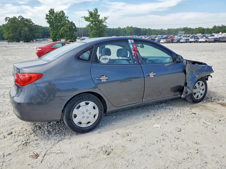 2008 Hyundai Elantra VIN KMHDU46D28U313378 COPART salvage auction — FRONT END, Ga - Cert Of Title-Salvage, sold $400 on 2026-07-08 (photo 3)