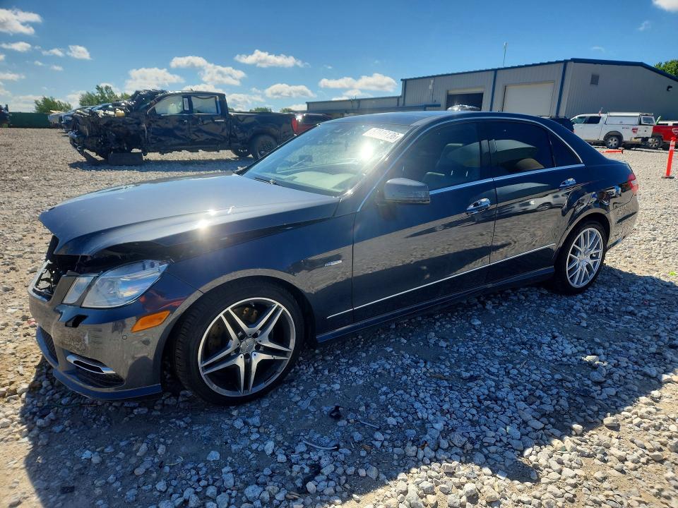 2012 Mercedes-benz E-klasse VIN WDDHF8JB4CA621522 COPART salvage auction — FRONT END, MI - CERTIFICATE OF TITLE, sold $1,300 on 2026-07-02 (photo 1)