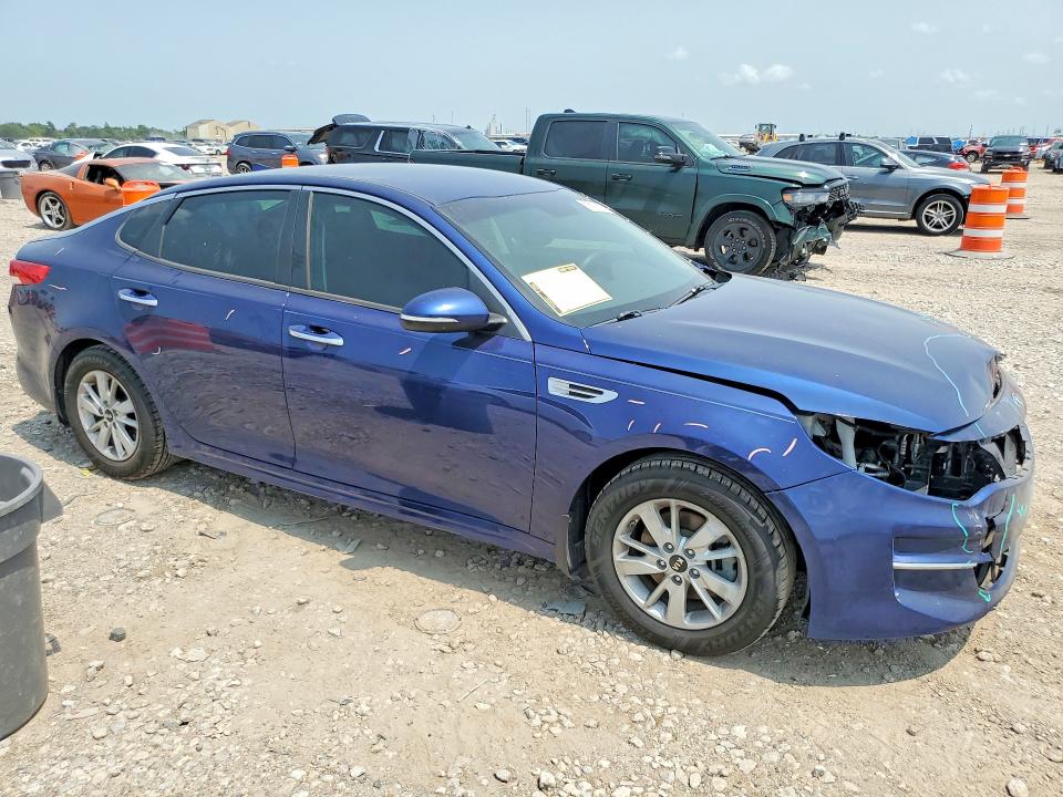 2017 Kia VIN 5XXGT4L39HG134857 COPART salvage auction — FRONT END, Tx - Salvage Vehicle Title, sold $100 on 2026-07-27 (photo 4)