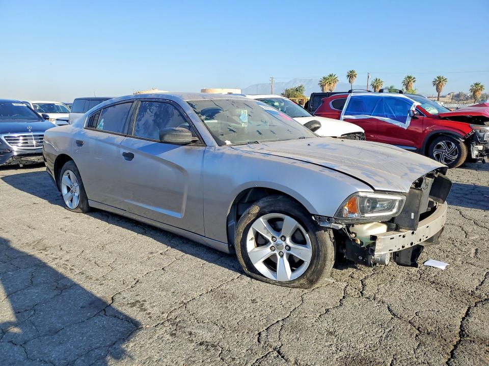 2013 Dodge Charger VIN 2C3CDXBGXDH599998 COPART salvage auction — FRONT END, Ca - Salvage Certificate, sold $425 on 2026-07-02 (photo 4)