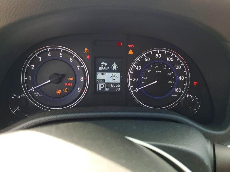 2012 Infiniti G VIN JN1CV6FE9CM202744 COPART salvage auction — FRONT END, Ar - Cert Of Title-Salvage, sold $400 on 2026-07-06 (photo 9)