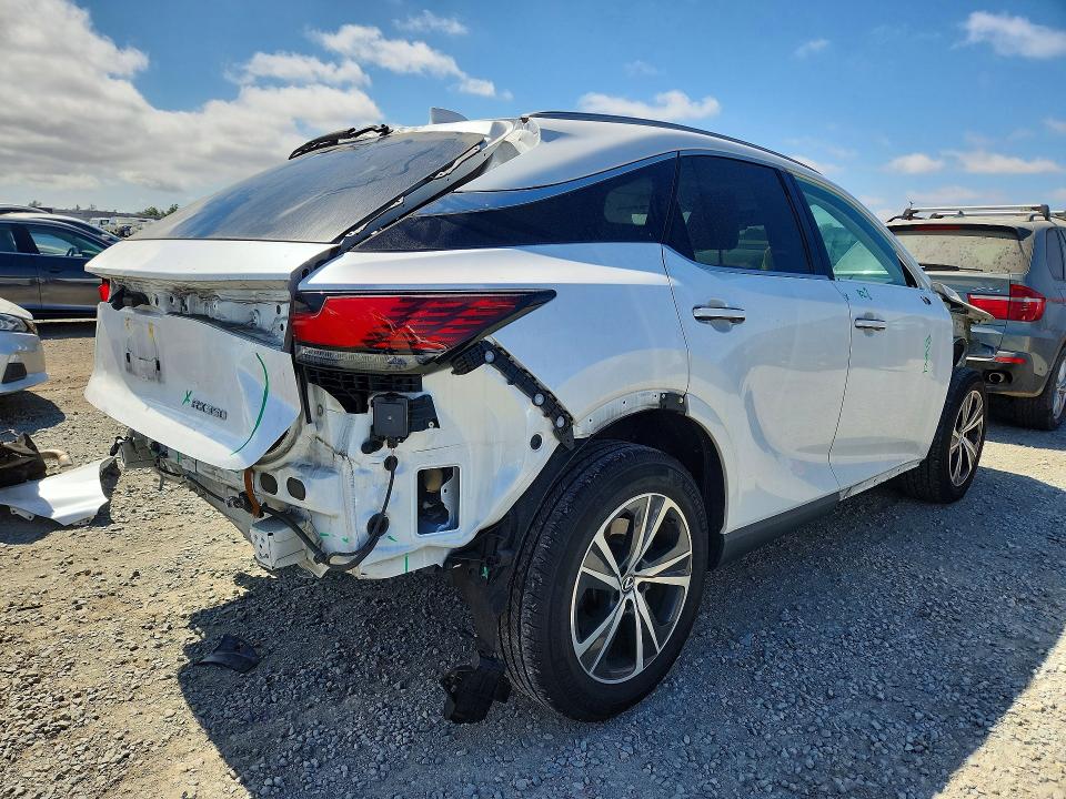 2023 Lexus VIN 2T2BAMBA5PC019383 COPART salvage auction — FRONT END, CA - SALVAGE CERTIFICATE, sold $16,100 on 2026-07-28 (photo 3)