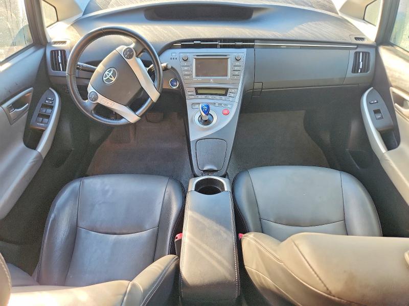 2013 Toyota Prius VIN JTDKN3DU0D1730175 COPART salvage auction — REAR END, Md - Cert Of Salvage > 75% Damage, sold $450 on 2026-07-21 (photo 8)