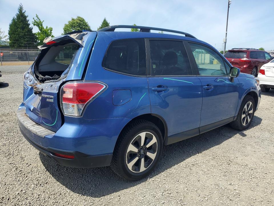 2017 Subaru Forester VIN JF2SJAGC6HH459186 COPART salvage auction — ROOF, OR - SALVAGE TITLE CERTIFICATE, sold $2,150 on 2026-07-07 (photo 3)