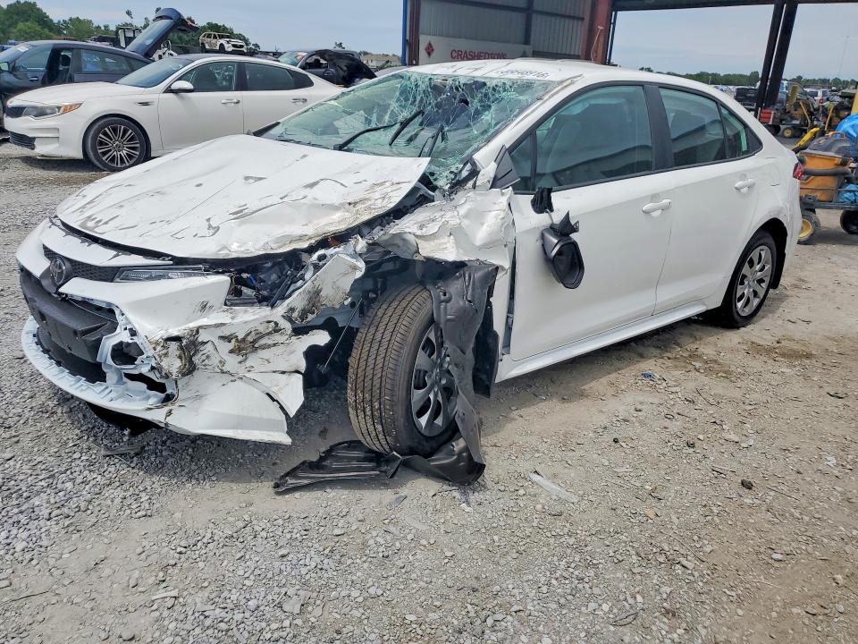 2026 Toyota Corolla VIN 5YFB4MDEXTP455605 COPART salvage auction — ROLLOVER, Fl - Certificate Of Destruction, sold $3,850 on 2026-07-31 (photo 1)