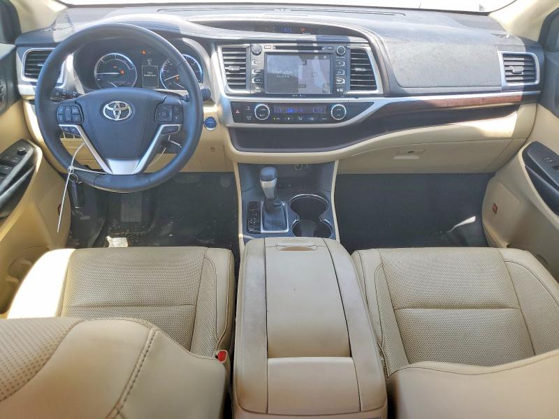 2015 Toyota Highlander hybrid VIN 5TDDCRFHXFS012284 COPART salvage auction — FRONT END, OR - SALVAGE TITLE CERTIFICATE, sold $7,400 on 2026-07-14 (photo 8)