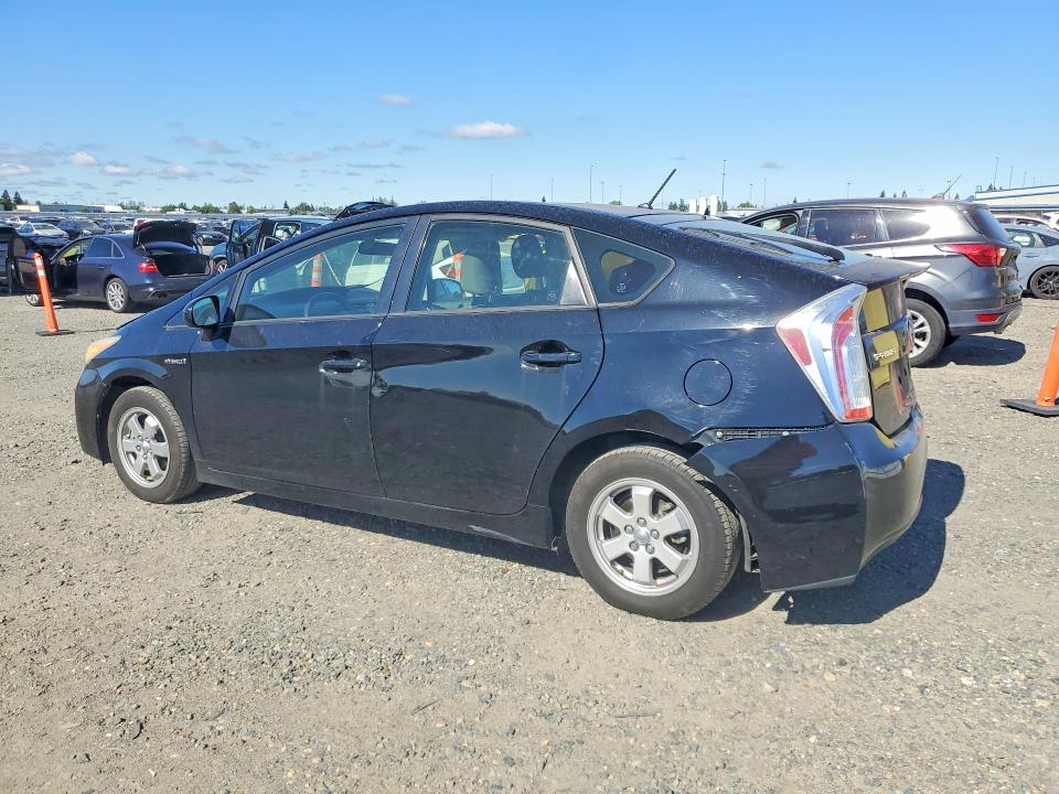 2013 Toyota Prius VIN JTDKN3DU4D5662181 COPART salvage auction — REAR END, Ca - Salvage Certificate, sold $800 on 2026-07-09 (photo 2)