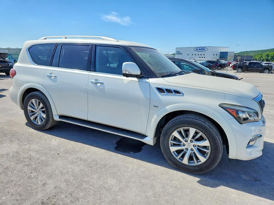 2015 Infiniti Qx80 VIN JN8AZ2NF8F9570260 COPART salvage auction — HAIL, Ok - Certificate Of Title (P), sold $5,600 on 2026-07-06 (photo 4)