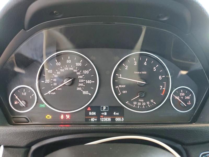 2014 BMW 3 series VIN WBA3B1G51ENS80243 COPART salvage auction — FRONT END, AZ - CERT OF TITLE - SALVAGE, sold $1,250 on 2026-07-14 (photo 9)