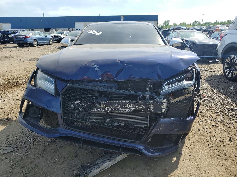 2014 Audi S7 VIN WAUW2AFC5EN035054 COPART salvage auction — FRONT END, Mi - Dealer Only-Rebuilt Salvage, sold $3,650 on 2026-07-28 (photo 5)