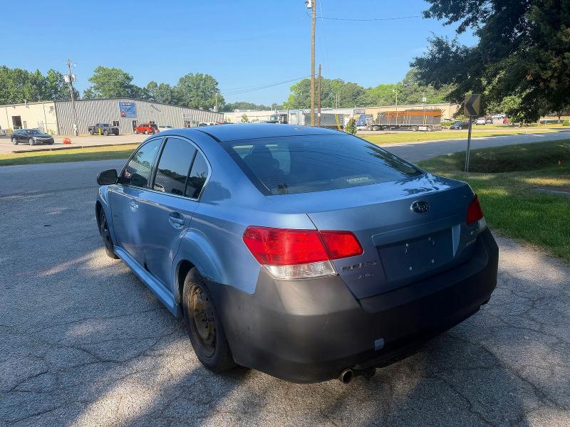 2011 Subaru LEGACY VIN 4S3BMBA63B3252452 COPART salvage auction — MINOR DENT/SCRATCHES, Vt - Dealer Only Clean Title (P), sold $500 on 2026-07-02 (photo 3)