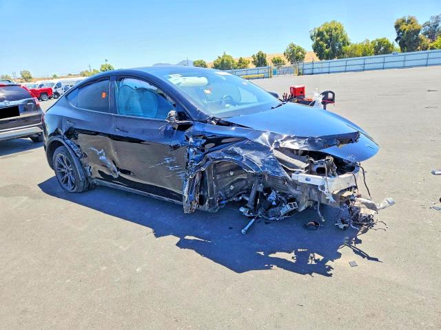 2024 Tesla Model y VIN 7SAYGDED4RF202522 COPART salvage auction — FRONT END, Ca - Salvage Certificate, sold $2,200 on 2026-07-08 (photo 4)