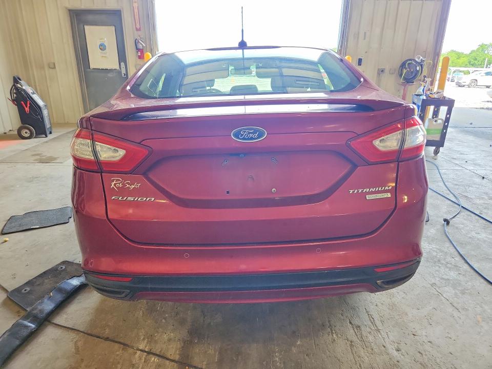 2014 Ford Fusion VIN 3FA6P0K90ER352977 COPART salvage auction — FRONT END, Id - Salvage Certificate Of Title, sold $70 on 2026-07-28 (photo 6)