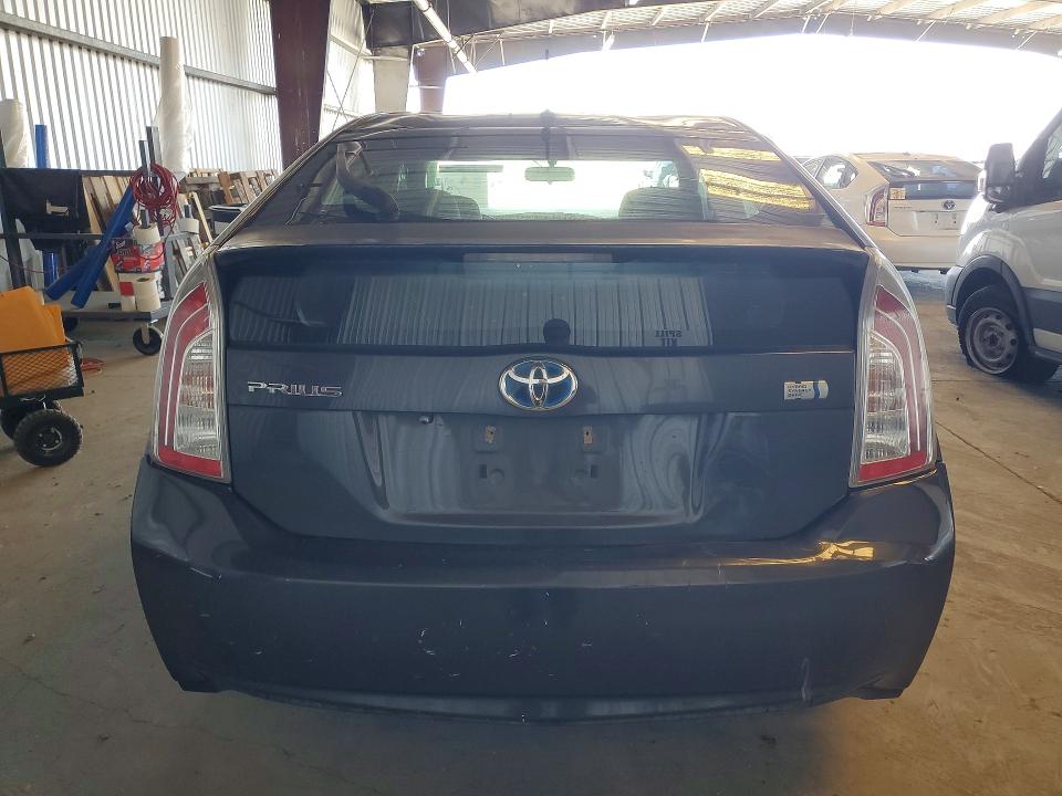 2014 Toyota Prius VIN JTDKN3DU8E0366305 COPART salvage auction — VANDALISM, Ca - Salvage Certificate, sold $1,950 on 2026-07-13 (photo 6)