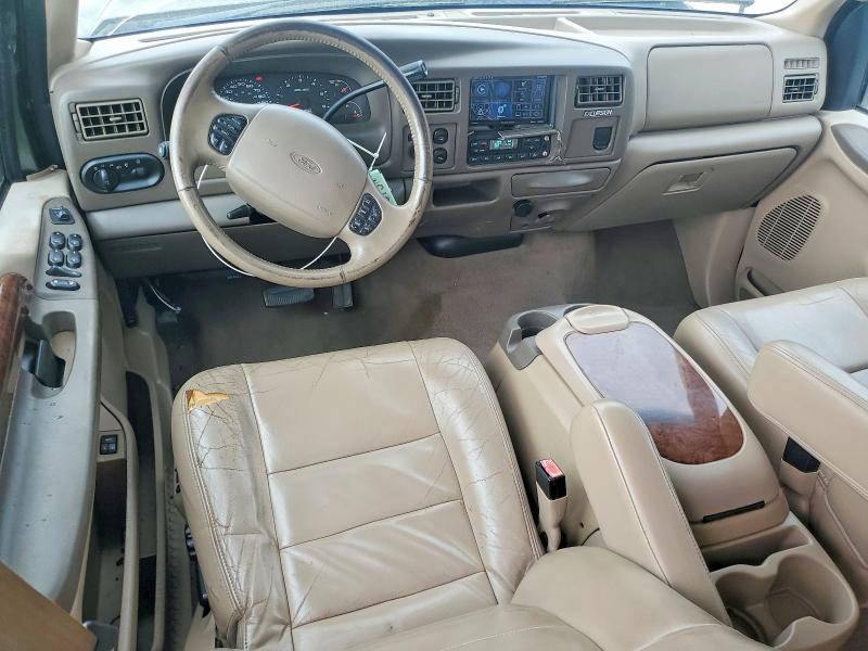 2002 Ford Excursion VIN 1FMNU43S92EA14088 COPART salvage auction — FRONT END, Ga - Cert Of Title-Salvage, sold $1,550 on 2026-07-08 (photo 8)