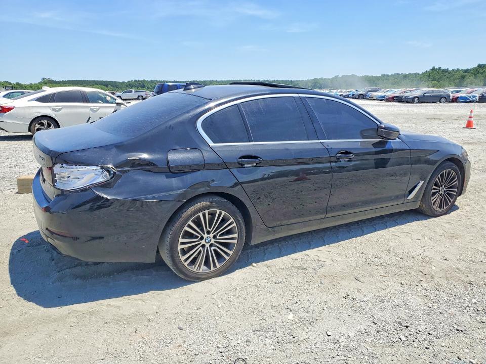 2019 BMW 5er VIN WBAJE5C57KWA98793 COPART salvage auction — REAR END, Ga - Certificate Of Title (P), sold $7,200 on 2026-07-09 (photo 3)