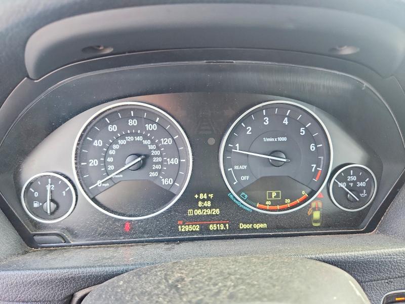 2014 BMW 3er VIN WBA3B5G5XENS06536 COPART salvage auction — HAIL, Ok - Cert Of Title-Salvage, sold $2,300 on 2026-07-16 (photo 9)
