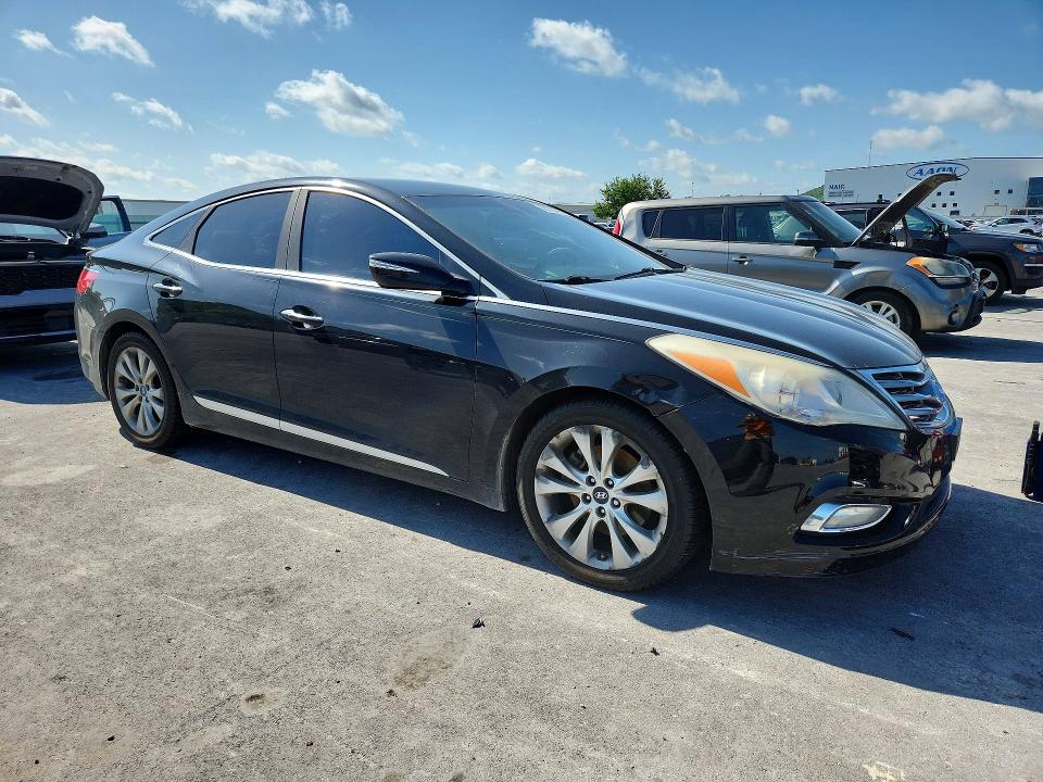 2013 Hyundai Azera VIN KMHFG4JG9DA257534 COPART salvage auction — FRONT END, Mt - Certificate Of Title, sold $525 on 2026-07-08 (photo 4)