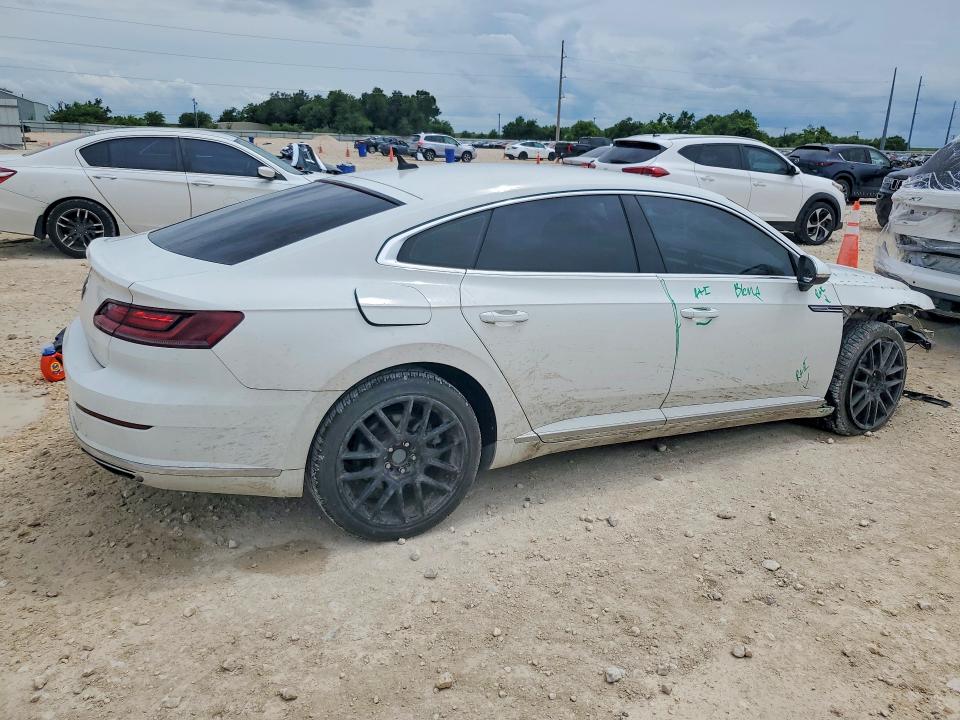 2021 Volkswagen VIN WVWAR7ANXME008550 COPART salvage auction — FRONT END, Tx - Salvage Vehicle Title, sold $3,100 on 2026-07-23 (photo 3)
