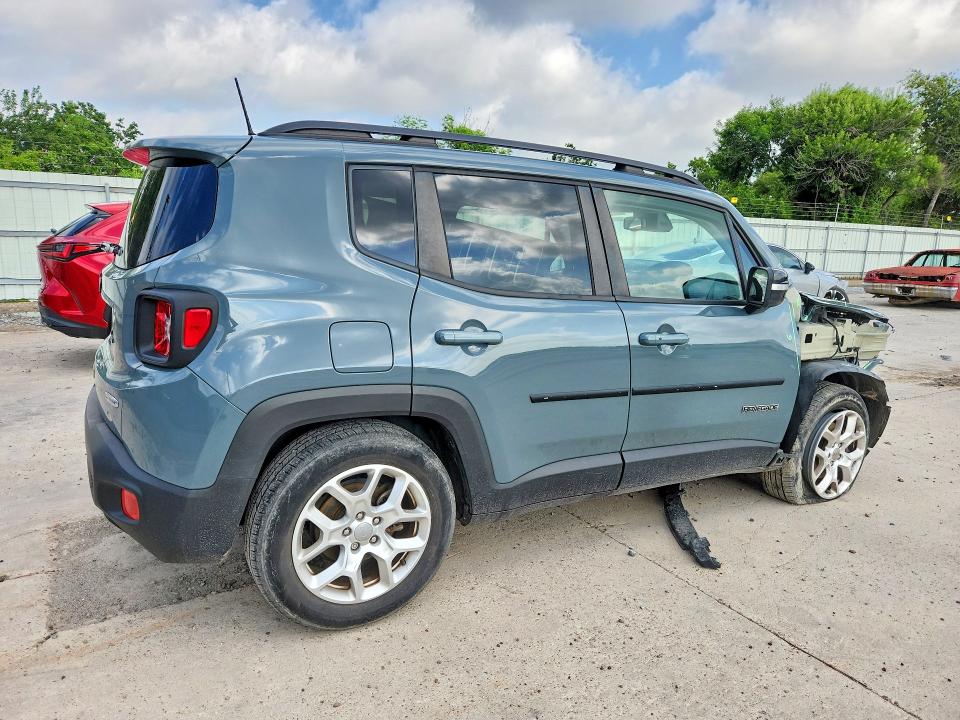 2018 Jeep VIN ZACCJABB7JPH37867 COPART salvage auction — FRONT END, Tx - Salvage Vehicle Title, sold $2,100 on 2026-07-07 (photo 3)
