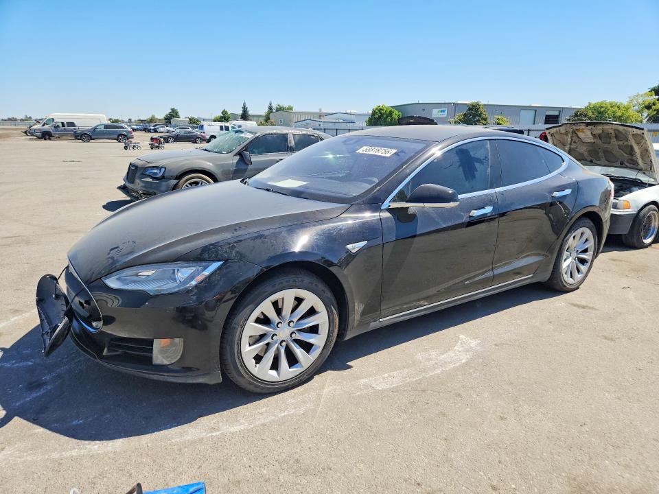 2016 Tesla Model s VIN 5YJSA1E13GF132985 COPART salvage auction — FRONT END, Ca - Dis/Dlr/Exp Only Clean Title, sold $3,250 on 2026-07-24 (photo 1)