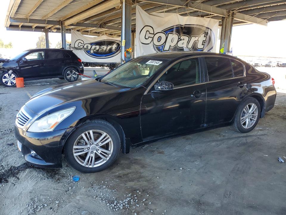 2013 Infiniti VIN JN1CV6AP4DM714275 COPART salvage auction — MINOR DENT/SCRATCHES, Ca - Dlr/Dis/Exp Only Salvage Title, sold $2,750 on 2026-07-21 (photo 1)