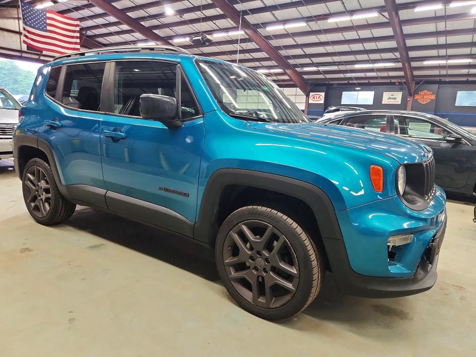 2021 Jeep Renegade VIN ZACNJDBB9MPM47920 COPART salvage auction — MINOR DENT/SCRATCHES, VA - CERTIFICATE OF TITLE, sold $4,950 on 2026-07-16 (photo 4)