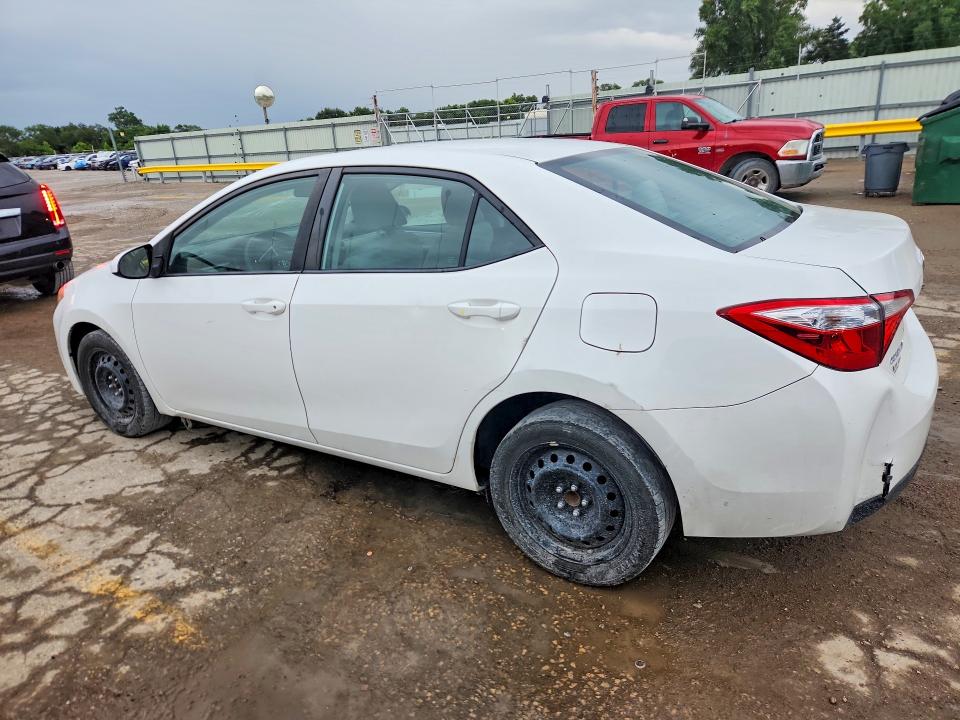2016 Toyota VIN 5YFBURHE8GP510033 COPART salvage auction — HAIL, KS - CERT OF TITLE-SALVAGE, sold $3,100 on 2026-07-20 (photo 2)