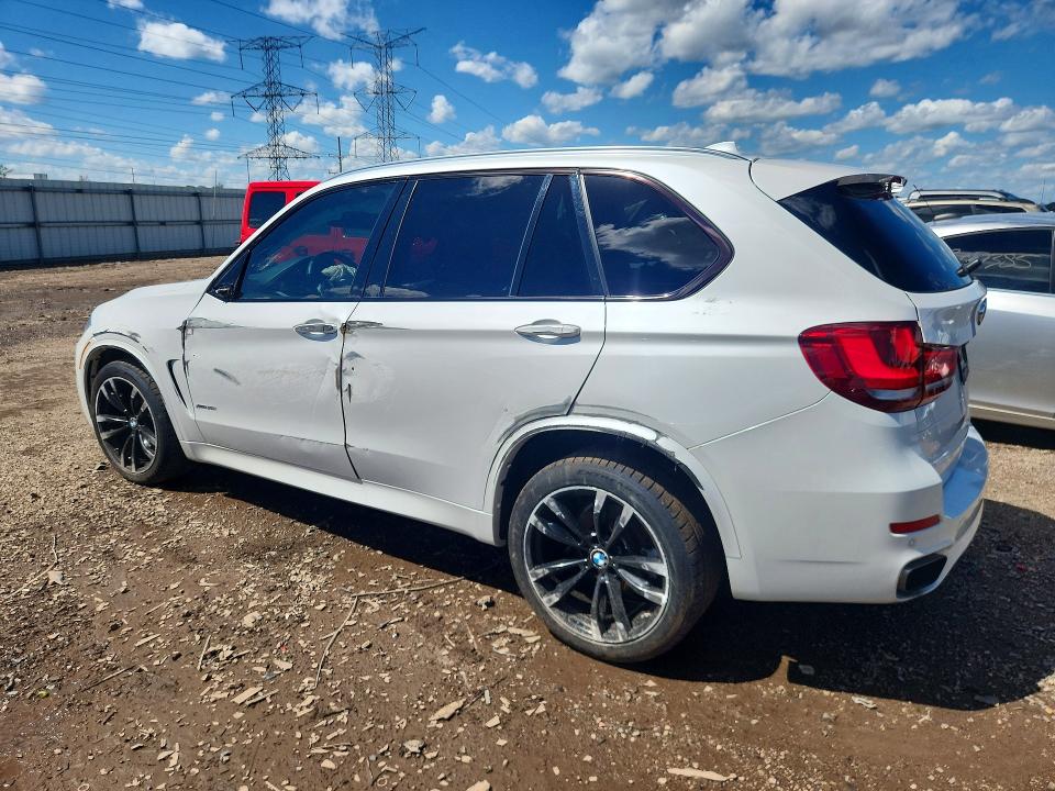 2017 BMW X5 VIN 5UXKR0C35H0V81221 COPART salvage auction — FRONT END, Wv - Salvage Certificate, sold $3,700 on 2026-07-14 (photo 2)