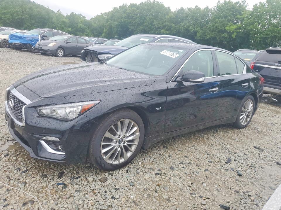 2018 Infiniti VIN JN1EV7ARXJM433724 COPART salvage auction — WATER/FLOOD, Ma - Cert Of Title-Salvage, sold $4,750 on 2026-07-06 (photo 1)