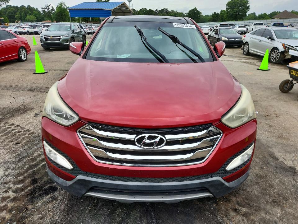 2013 Hyundai VIN 5XYZU3LB4DG110656 COPART salvage auction — SIDE, Oh - Certificate Of Title, sold $1,150 on 2026-07-06 (photo 5)