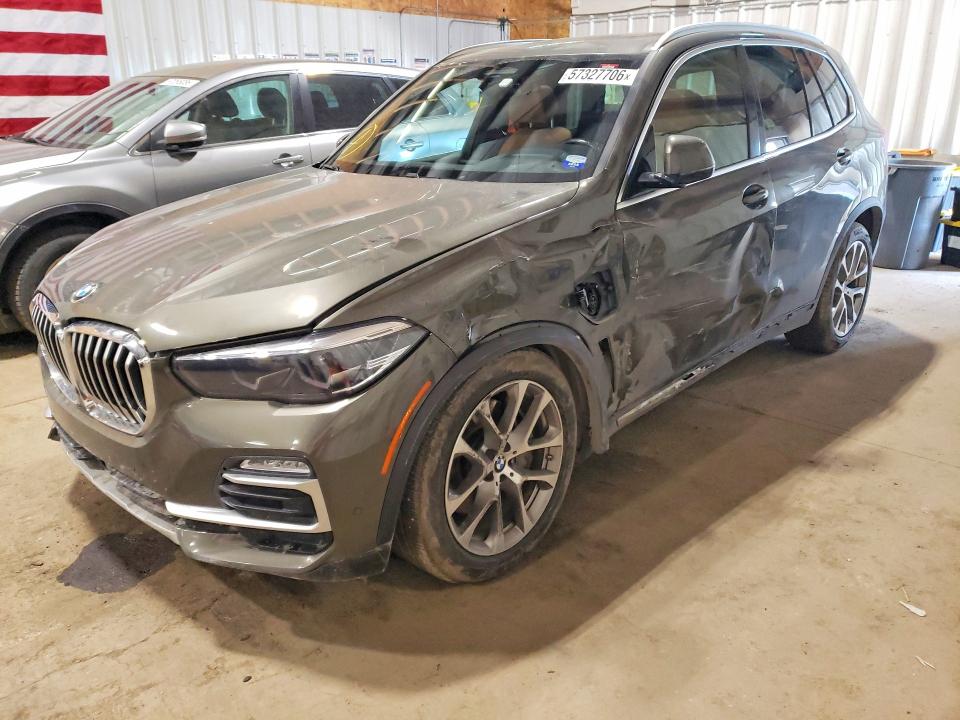 2021 BMW X5 VIN 5UXTA6C06M9E49226 COPART salvage auction — SIDE, Ak - Bill Of Sale- Salvage, sold $20,800 on 2026-07-07 (photo 1)