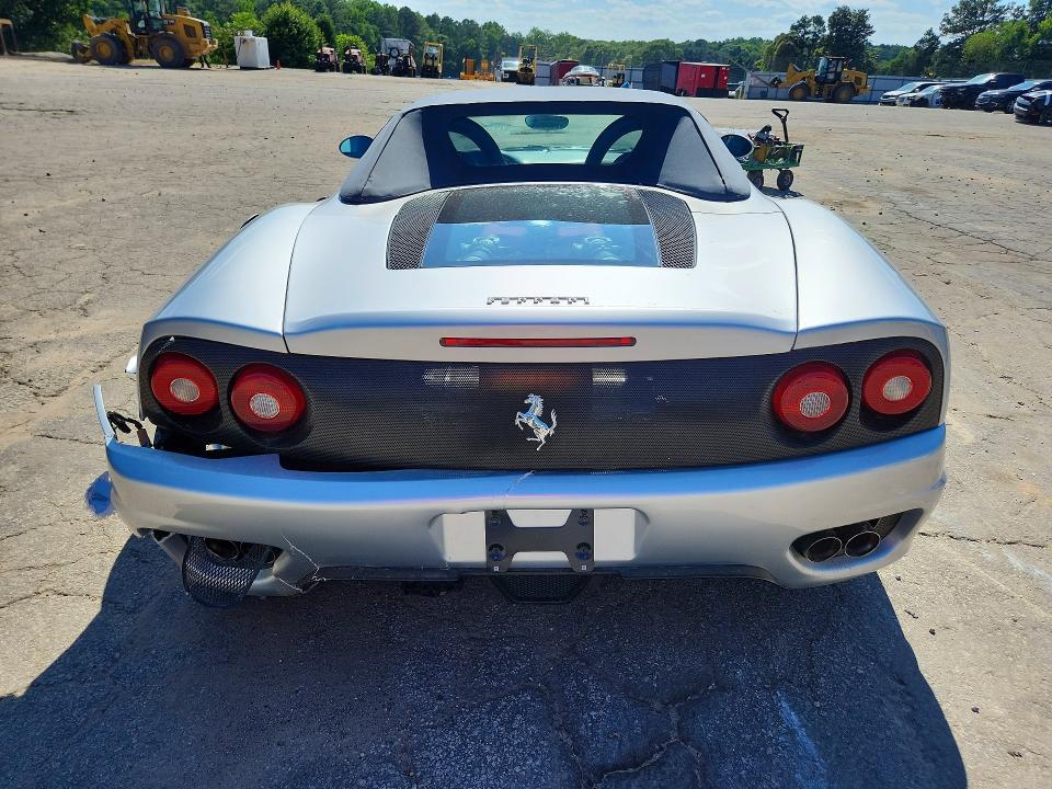 2001 Ferrari 360 VIN ZFFYT53A610126006 COPART salvage auction — REAR END, Ga - Cert Of Title-Salvage, sold $42,500 on 2026-07-10 (photo 6)