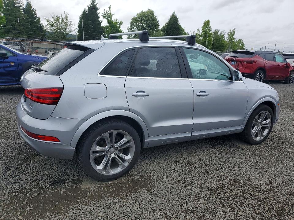 2015 Audi Q3 VIN WA1GFCFS6FR010277 COPART salvage auction — FRONT END, Or - Salvage Title Certificate, sold $1,350 on 2026-08-04 (photo 3)