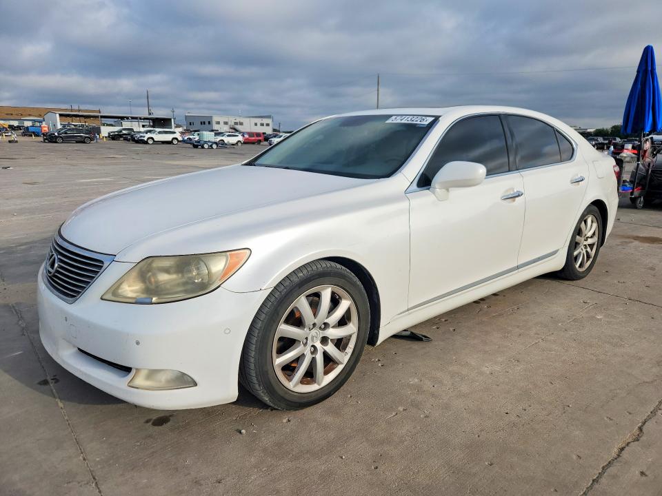 2008 Lexus Ls 460 VIN JTHBL46F485083352 COPART salvage auction — FRONT END, TX - CERTIFICATE OF TITLE, sold $425 on 2026-07-22 (photo 1)