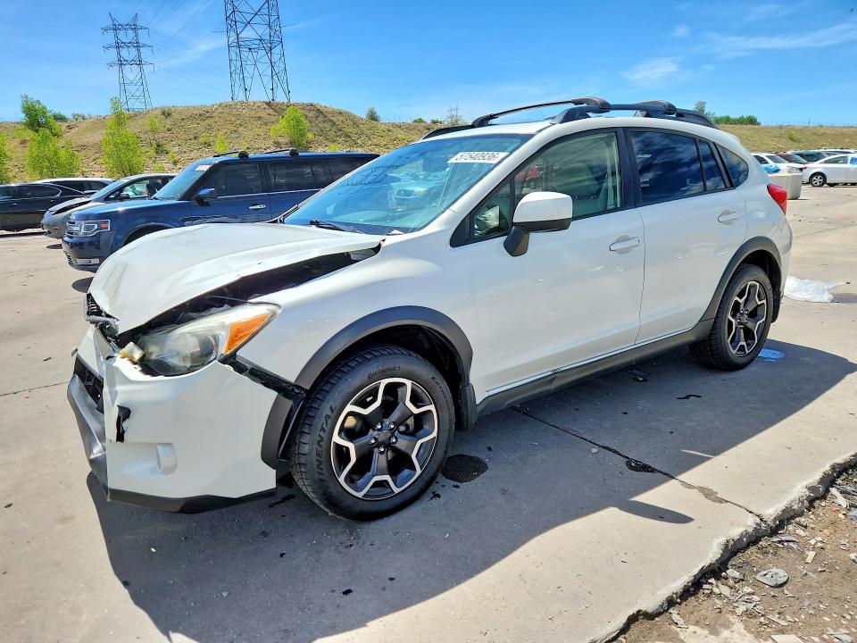 2014 Subaru Xv VIN JF2GPAVC7E8318050 COPART salvage auction — FRONT END, Co - Public - Salvage Title, sold $1,200 on 2026-07-13 (photo 1)