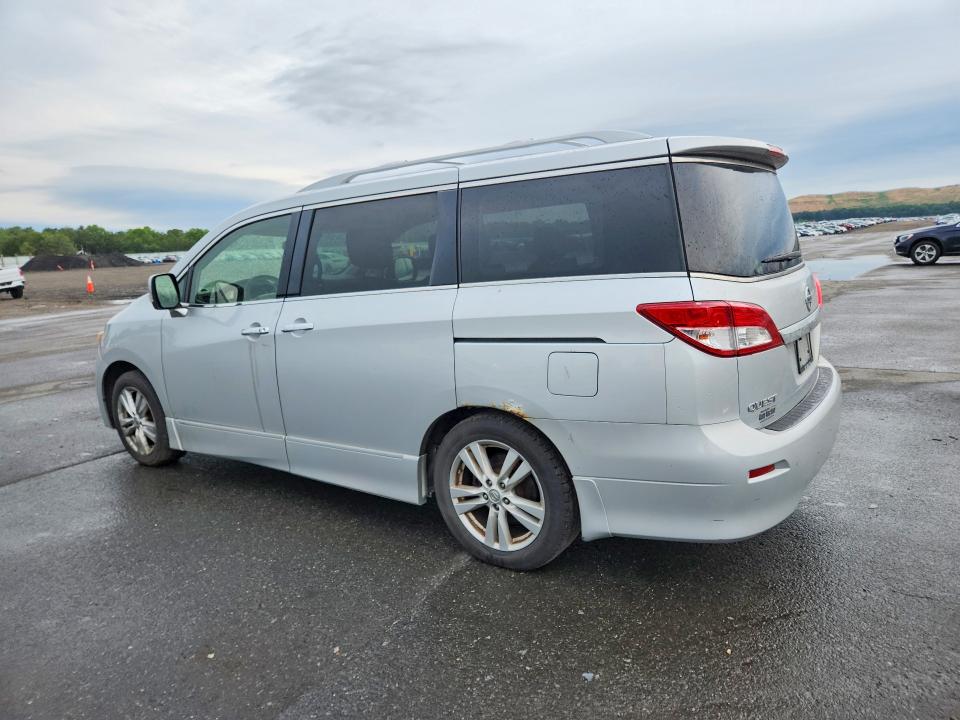 2014 Nissan Quest VIN JN8AE2KPXC9046080 COPART salvage auction — SIDE, Ny - Certificate Of Title, sold $80 on 2026-07-29 (photo 2)