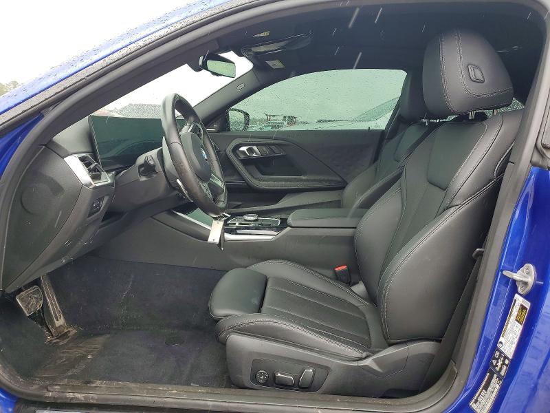 2024 BMW M2 VIN 3MW53CM00R8E73812 COPART salvage auction — FRONT END, Tx - Salvage Vehicle Title, sold $24,000 on 2026-07-07 (photo 7)