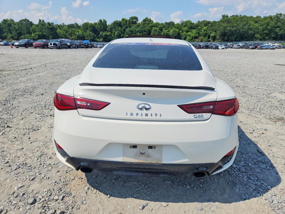 2018 Infiniti Q60 VIN JN1EV7EK7JM342438 COPART salvage auction — FRONT END, GA - CERT OF TITLE-SALVAGE, sold $2,250 on 2026-07-30 (photo 6)
