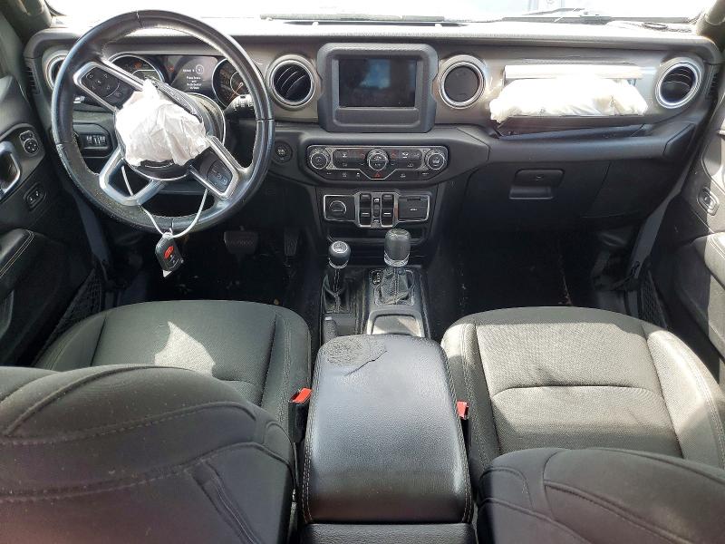2021 Jeep Wrangler unlimited VIN 1C4HJXEN8MW645530 COPART salvage auction — FRONT END, Tx - Salvage Vehicle Title, sold $8,900 on 2026-07-20 (photo 8)