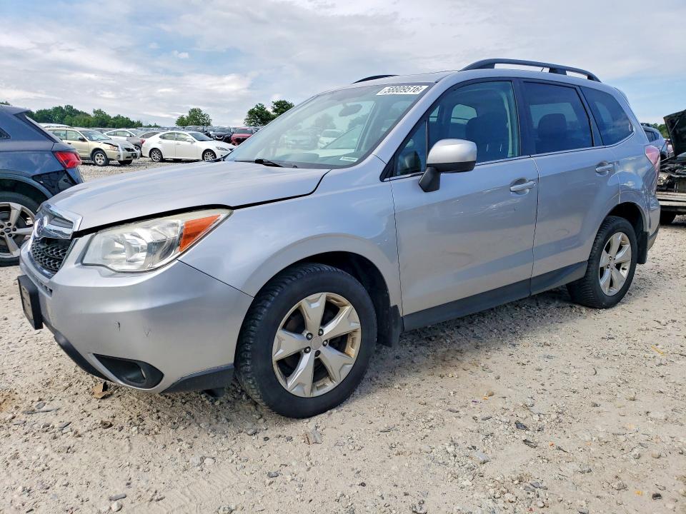 2015 Subaru Forester VIN JF2SJAHCXFH488170 COPART salvage auction — REAR END, Ma - Cert Of Title-Reconstrctd Coll, sold $450 on 2026-07-15 (photo 1)