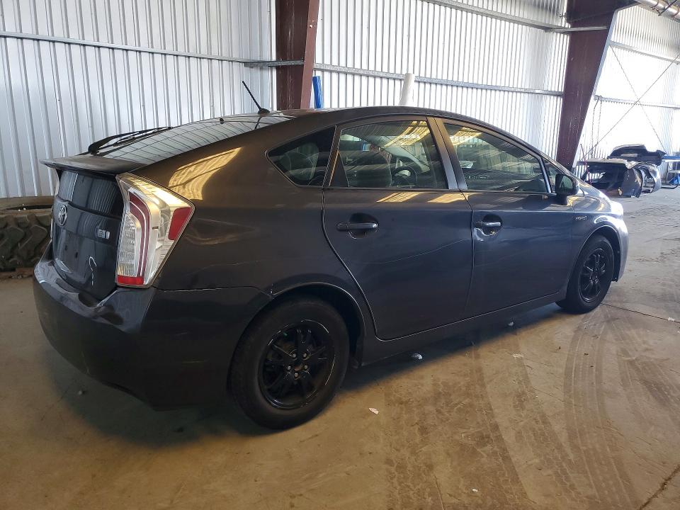 2014 Toyota Prius VIN JTDKN3DU8E0366305 COPART salvage auction — VANDALISM, Ca - Salvage Certificate, sold $1,950 on 2026-07-13 (photo 3)