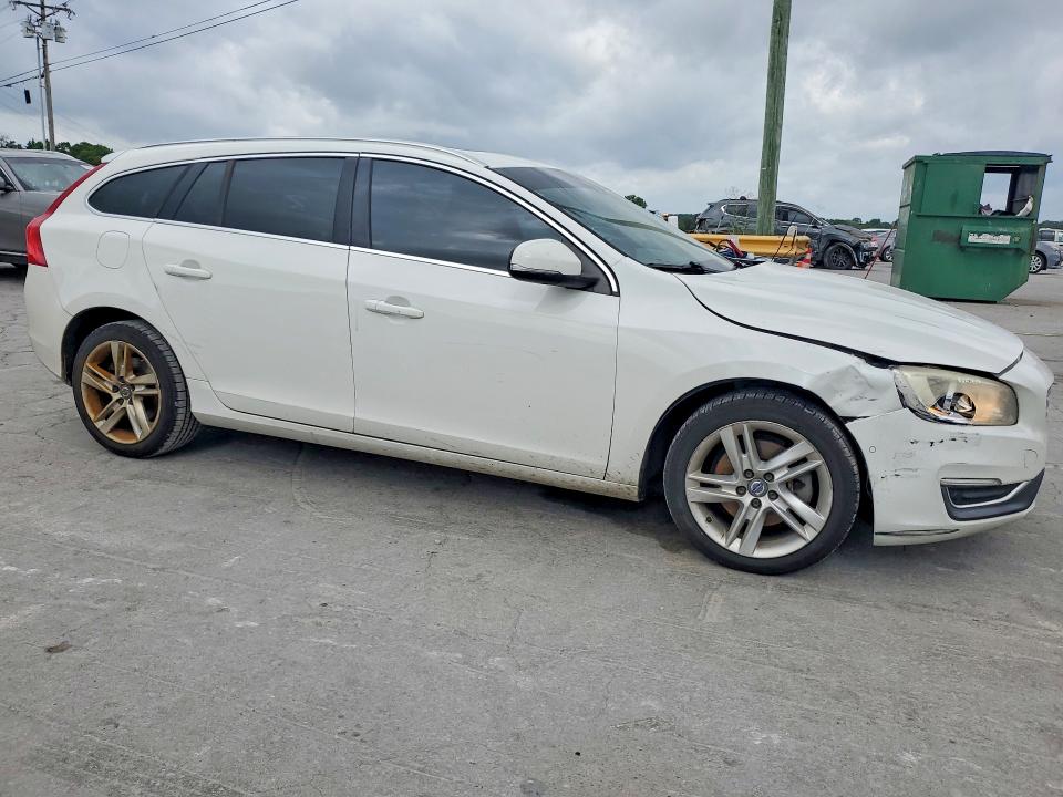 2015 Volvo V60 VIN YV140MEK3F1256391 COPART salvage auction — FRONT END, Tn - Salvage Certificate, sold $525 on 2026-07-27 (photo 4)
