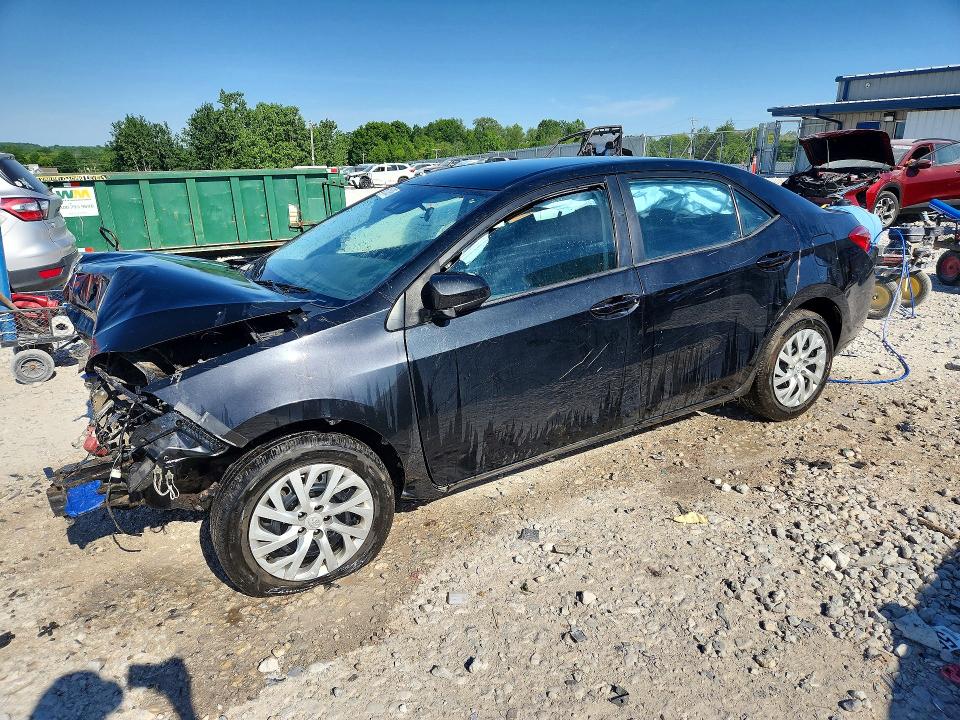 2019 Toyota VIN 5YFBURHE0KP906286 COPART salvage auction — FRONT END, Mi - Certificate Of Title, sold $175 on 2026-07-23 (photo 1)