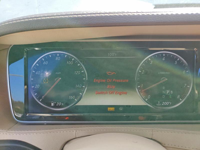 2014 Mercedes-benz S class VIN WDDUG8CB7EA012517 COPART salvage auction — ALL OVER, Ga - Cert Of Title-Rebuilt Salvage, sold $2,950 on 2026-08-17 (photo 9)