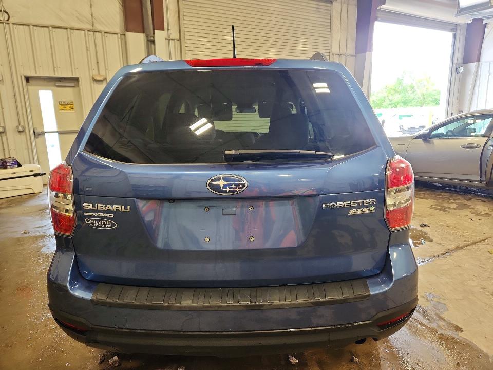 2015 Subaru Forester VIN JF2SJADC0FH563707 COPART salvage auction — FRONT END, Wi - Certificate Of Title, sold $4,300 on 2026-07-27 (photo 6)
